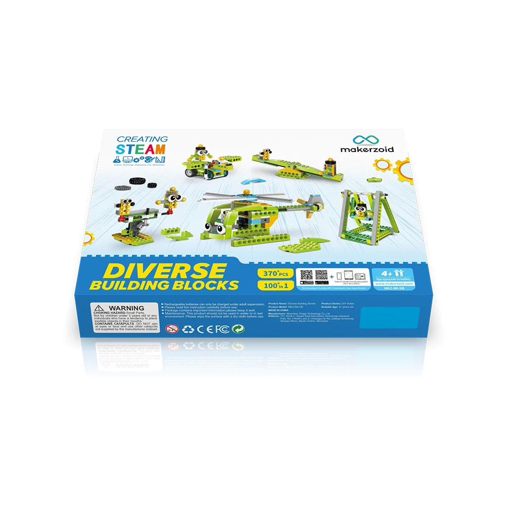 Конструктор Makerzoid Diverse Building Blocks (MKZ-BK-DB) фото3