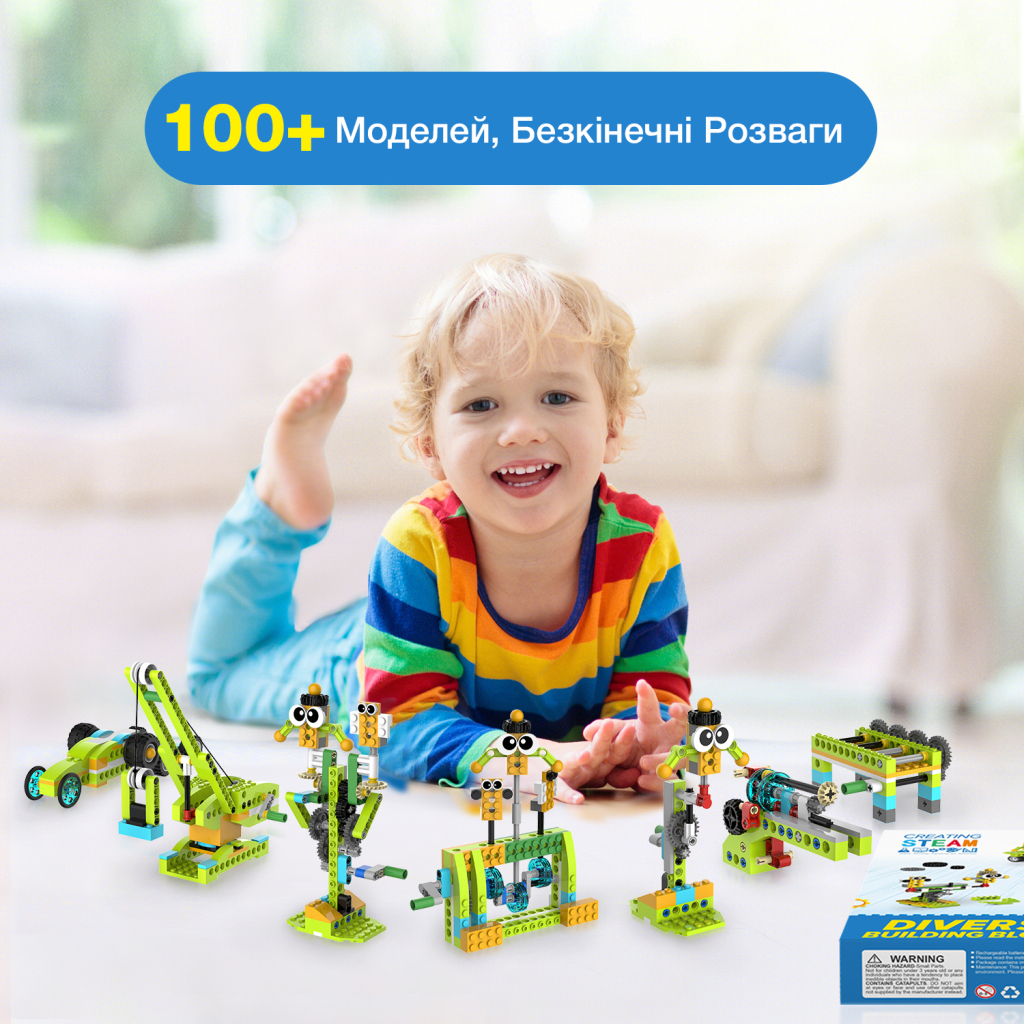 Конструктор Makerzoid Diverse Building Blocks (MKZ-BK-DB) фото5