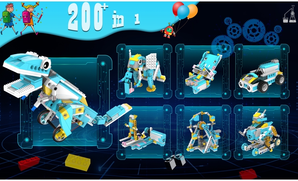 Конструктор Makerzoid Smart Robot Premium (MKZ-PF-PM) фото4
