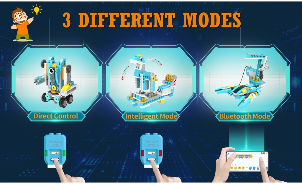 Конструктор Makerzoid Smart Robot Premium (MKZ-PF-PM) фото5
