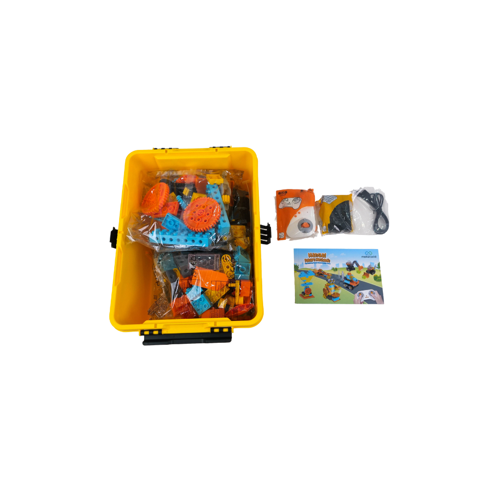 Конструктор Makerzoid Big Bloks - Future Mechanic (Механік майбутнього) (MKZ-OBK-EC) фото5