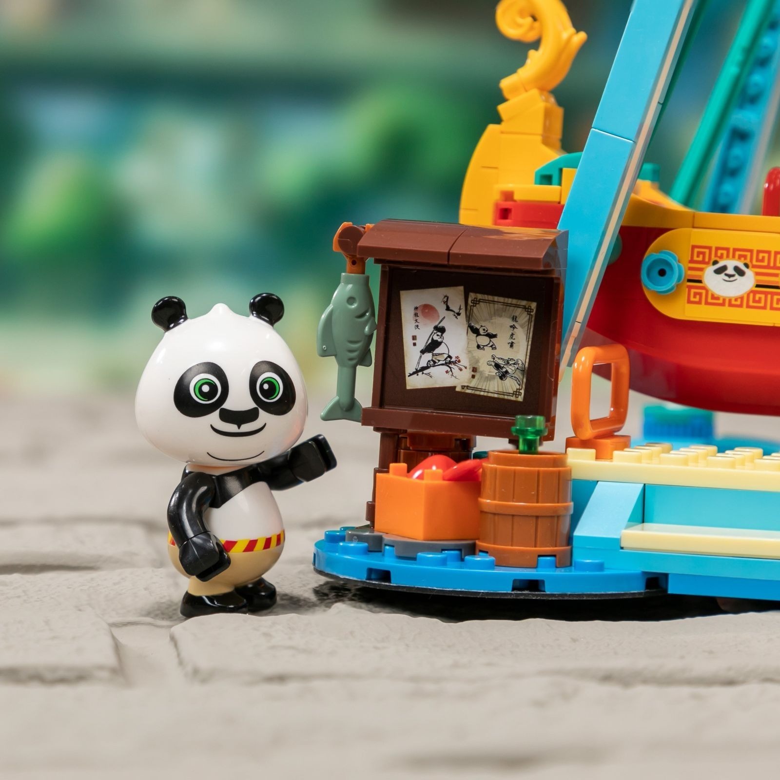 Конструктор Pantasy Kungfu Panda - Катання на піратському кораблі (86516) фото2
