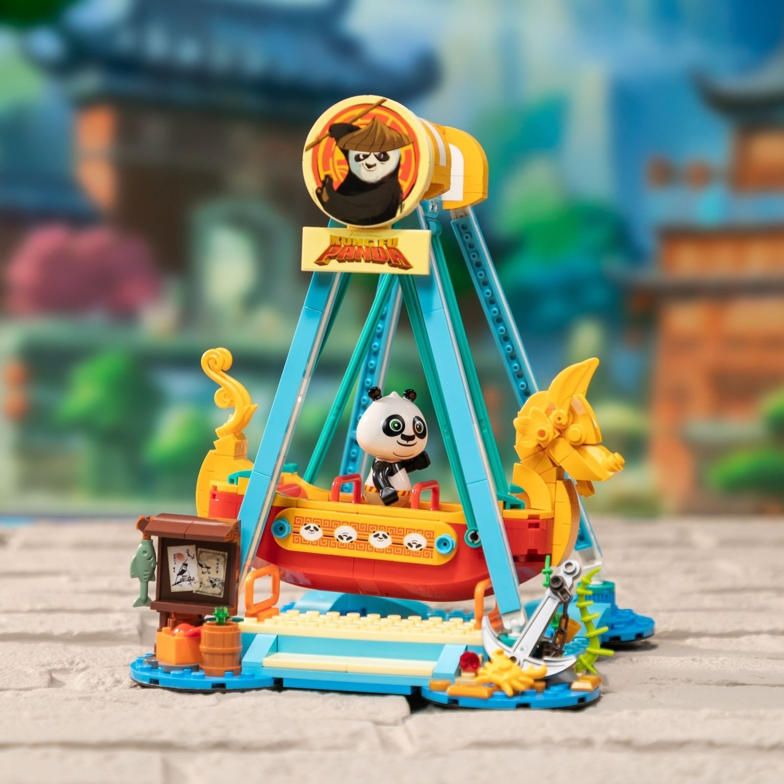Конструктор Pantasy Kungfu Panda - Катання на піратському кораблі (86516) фото4