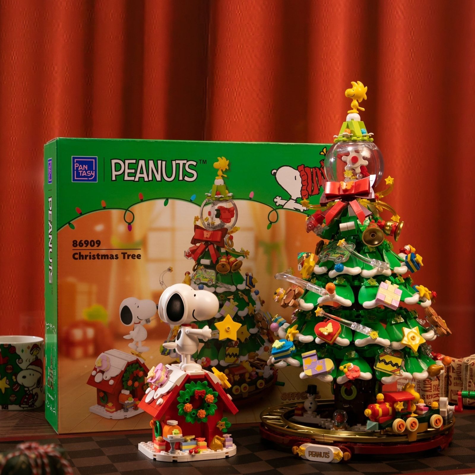 Конструктор Pantasy Snoopy Різдвяна ялинка (86909) фото