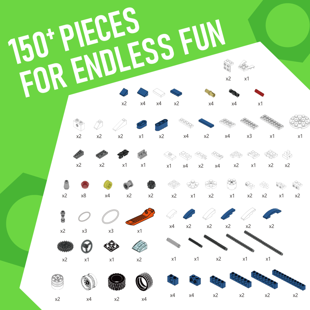 Конструктор Makerzoid Fun Building Blocks (MKZ-BK-FB) фото6