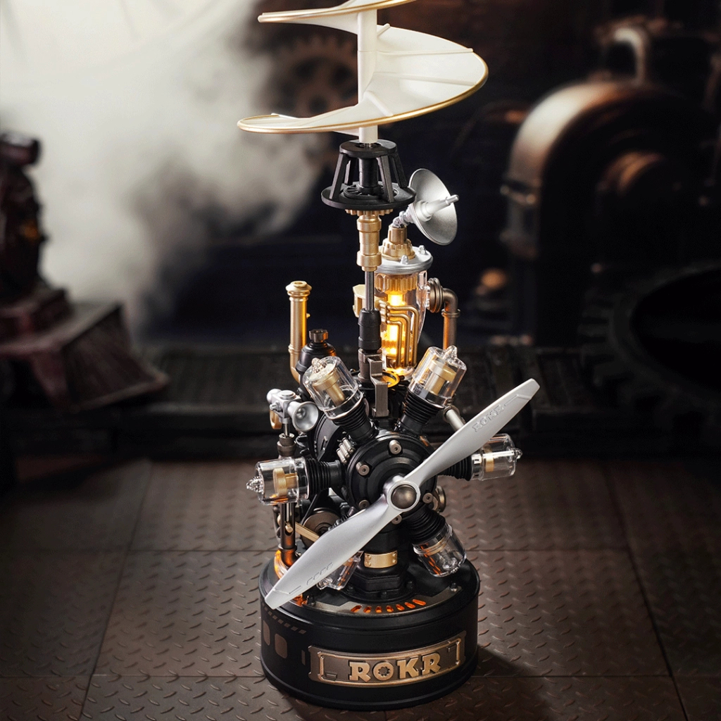 Конструктор Robotime Rokr 3D Вертолет Да Винчи (CGL01) фото6