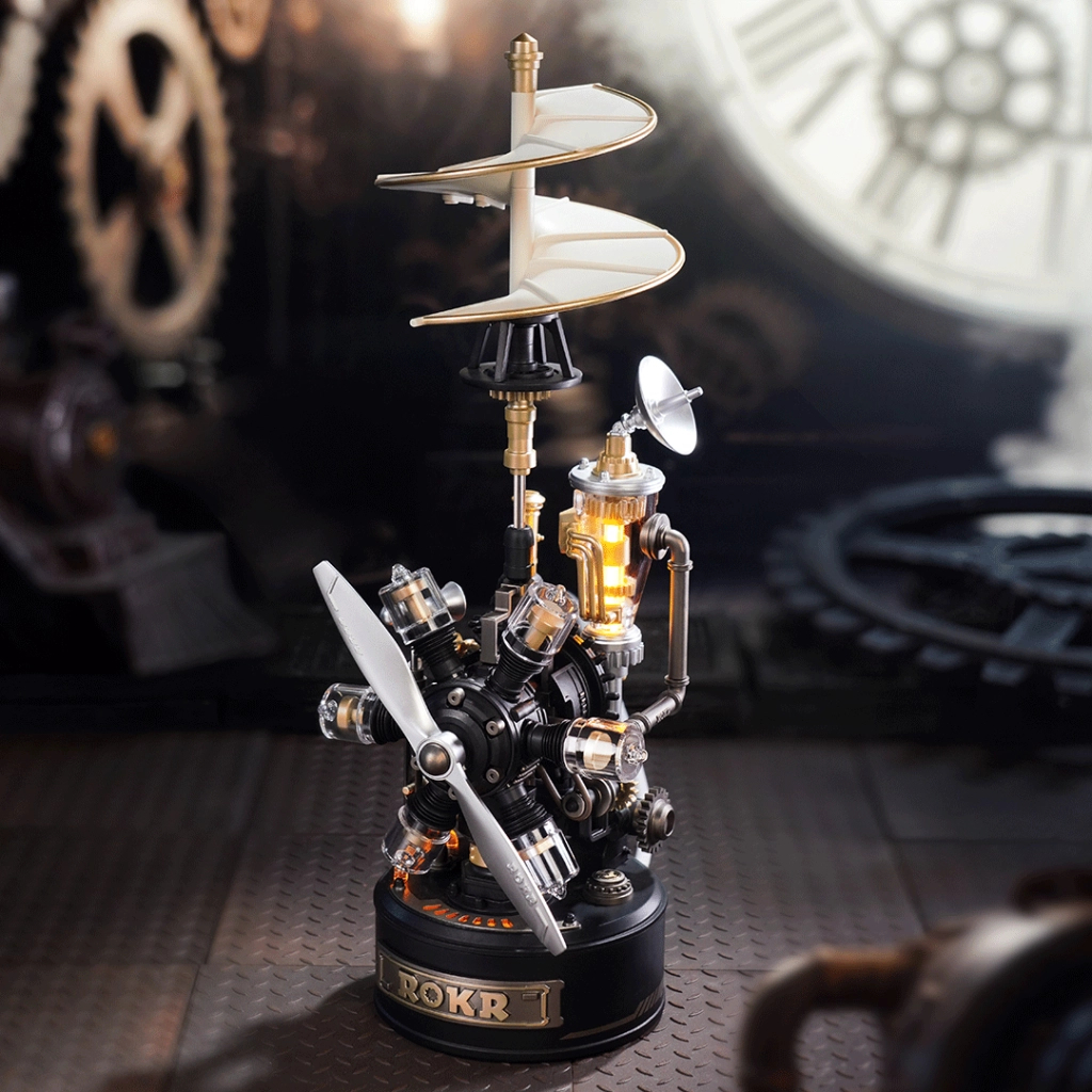 Конструктор Robotime Rokr 3D Вертолет Да Винчи (CGL01) фото7