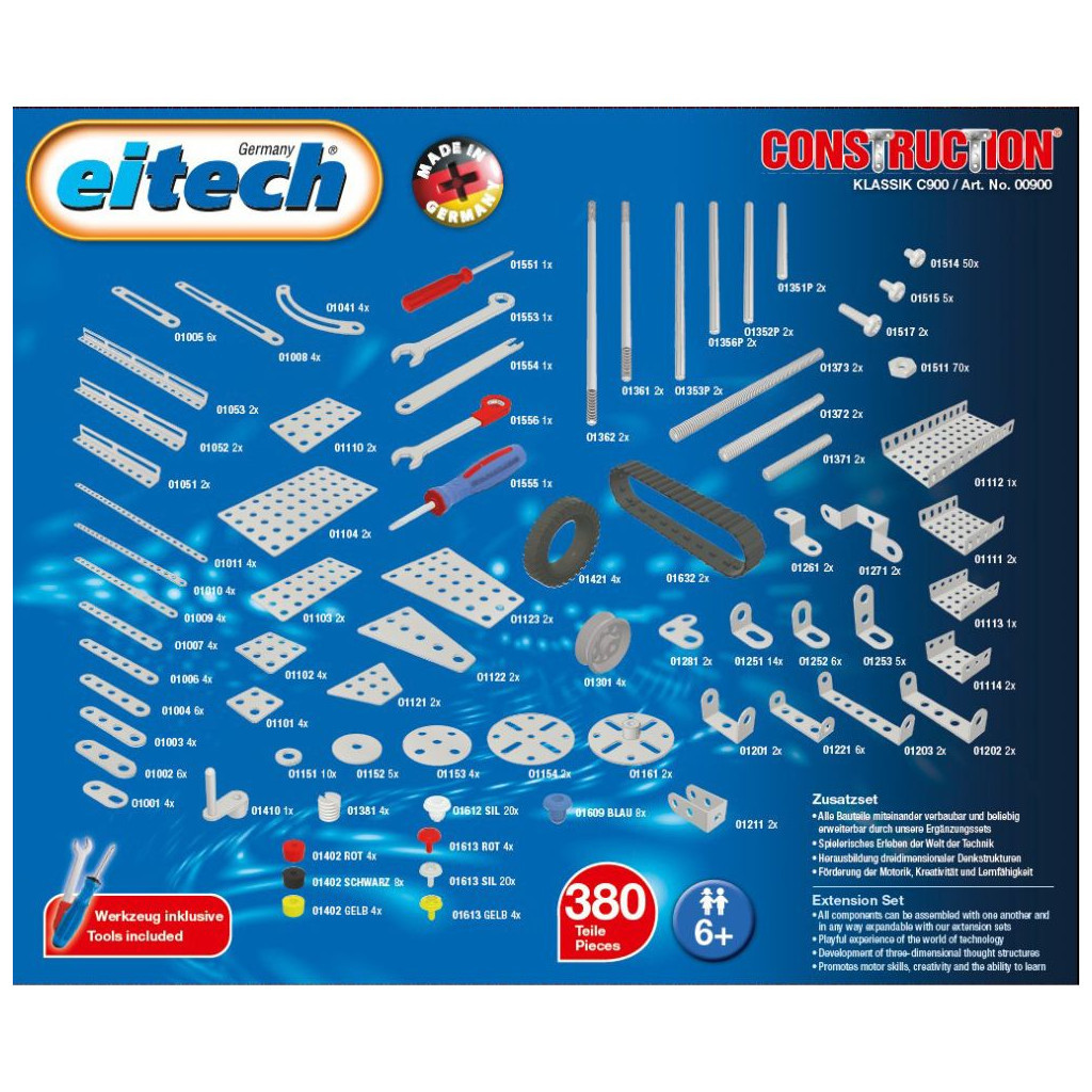 Конструктор Eitech Набір розширення (С900) фото3