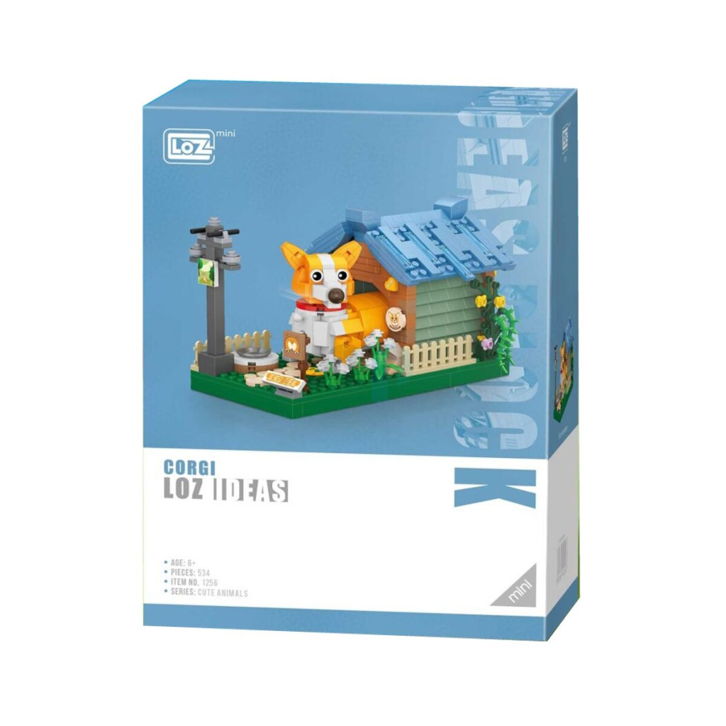 Конструктор LOZ mini Корги (1256) фото2