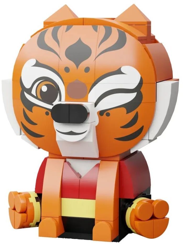Конструктор Pantasy Kung Fu Panda Серія Сидячий малюк - Тигриця (99125) фото2