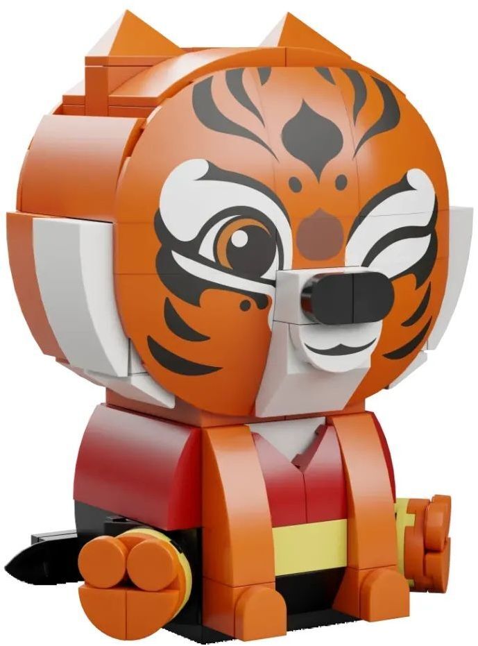Конструктор Pantasy Kung Fu Panda Серія Сидячий малюк - Тигриця (99125) фото3