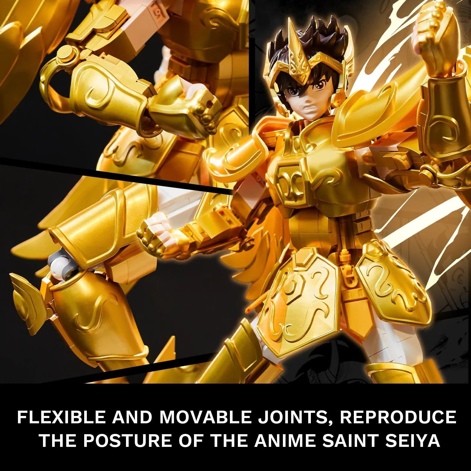 Конструктор Pantasy Saint Seiya Сейя Стрілець (86601) фото5