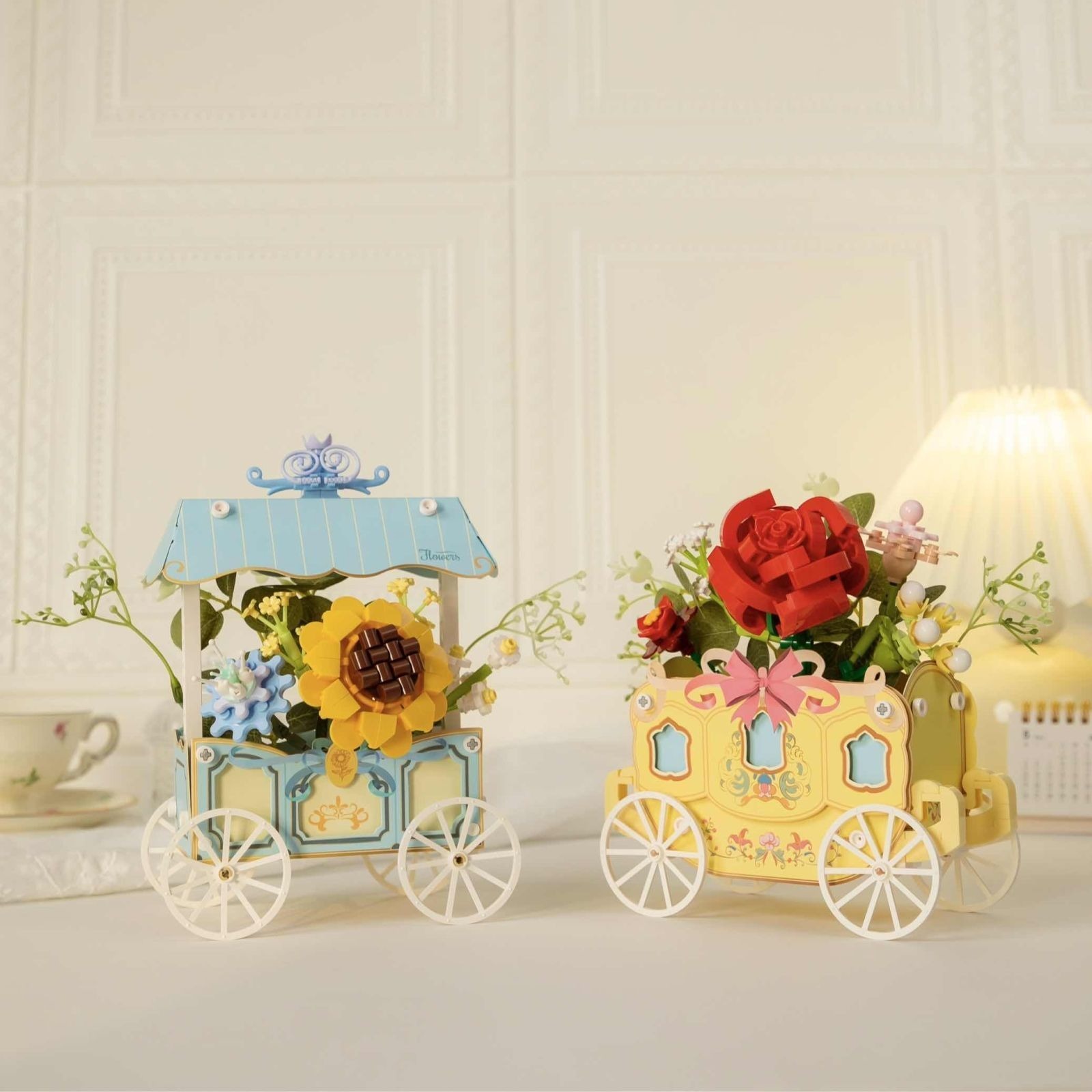 Конструктор Pantasy Original - Flower Cart Візок із соняшниками (15026) фото
