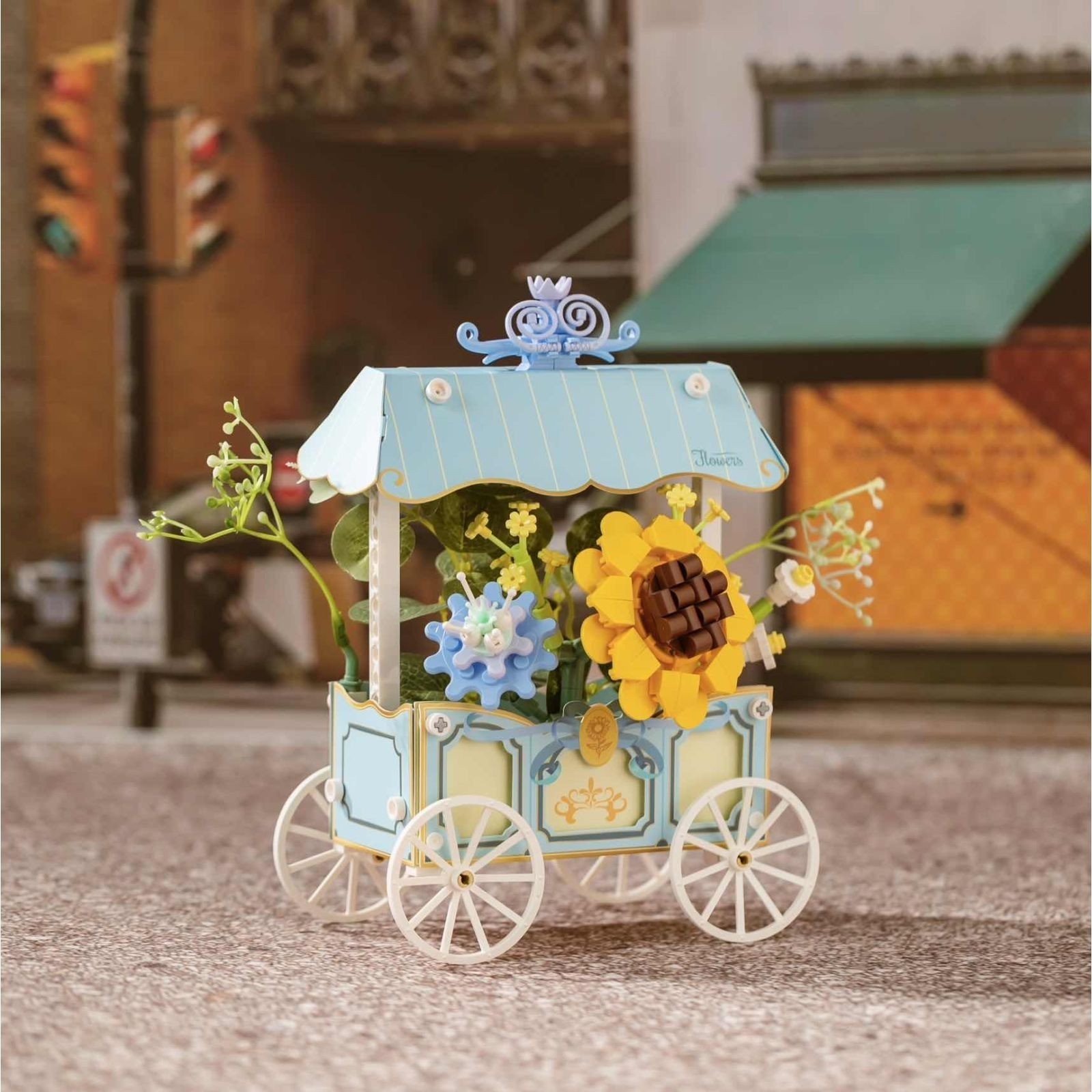 Конструктор Pantasy Original - Flower Cart Візок із соняшниками (15026) фото