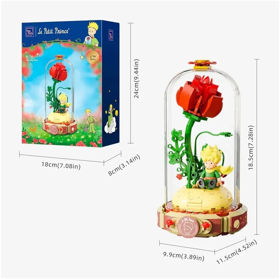 Конструктор Pantasy Le Petit Prince Єдина троянда (86320) фото5
