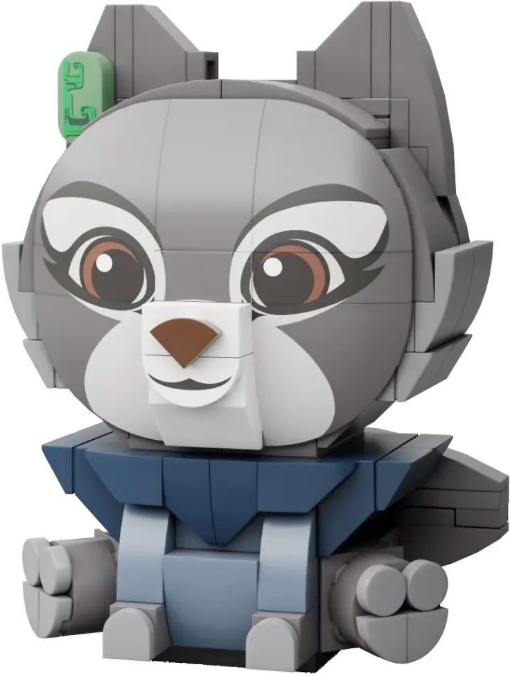 Конструктор Pantasy Kung Fu Panda Серія Сидячий малюк - Чжень (99127) фото2
