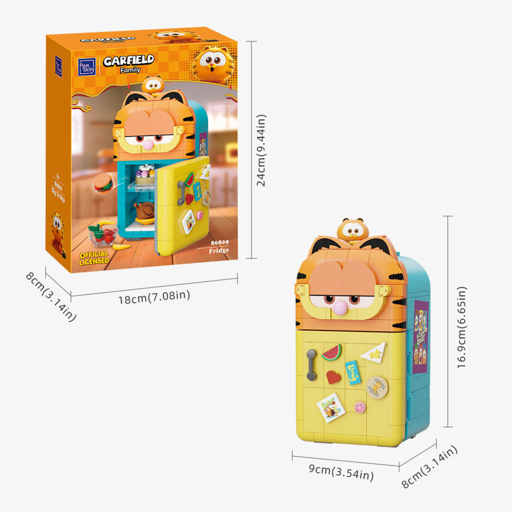 Конструктор Pantasy Garfield -Fantastic Machines - Большой холодильник (86809) фото