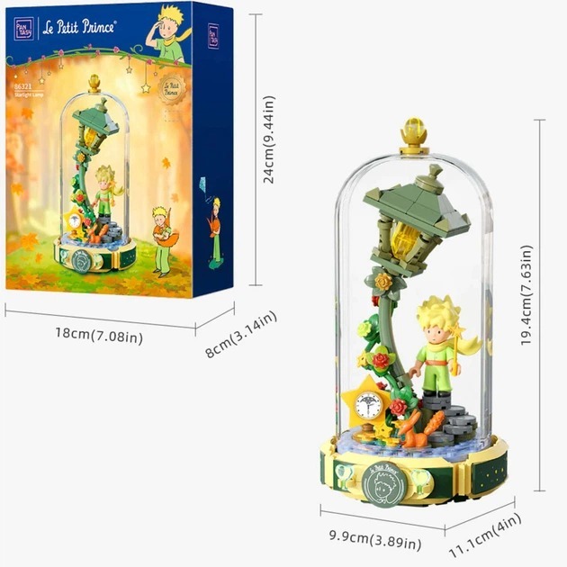 Конструктор Pantasy Le Petit Prince Серія Вічність лампа (86321) фото5