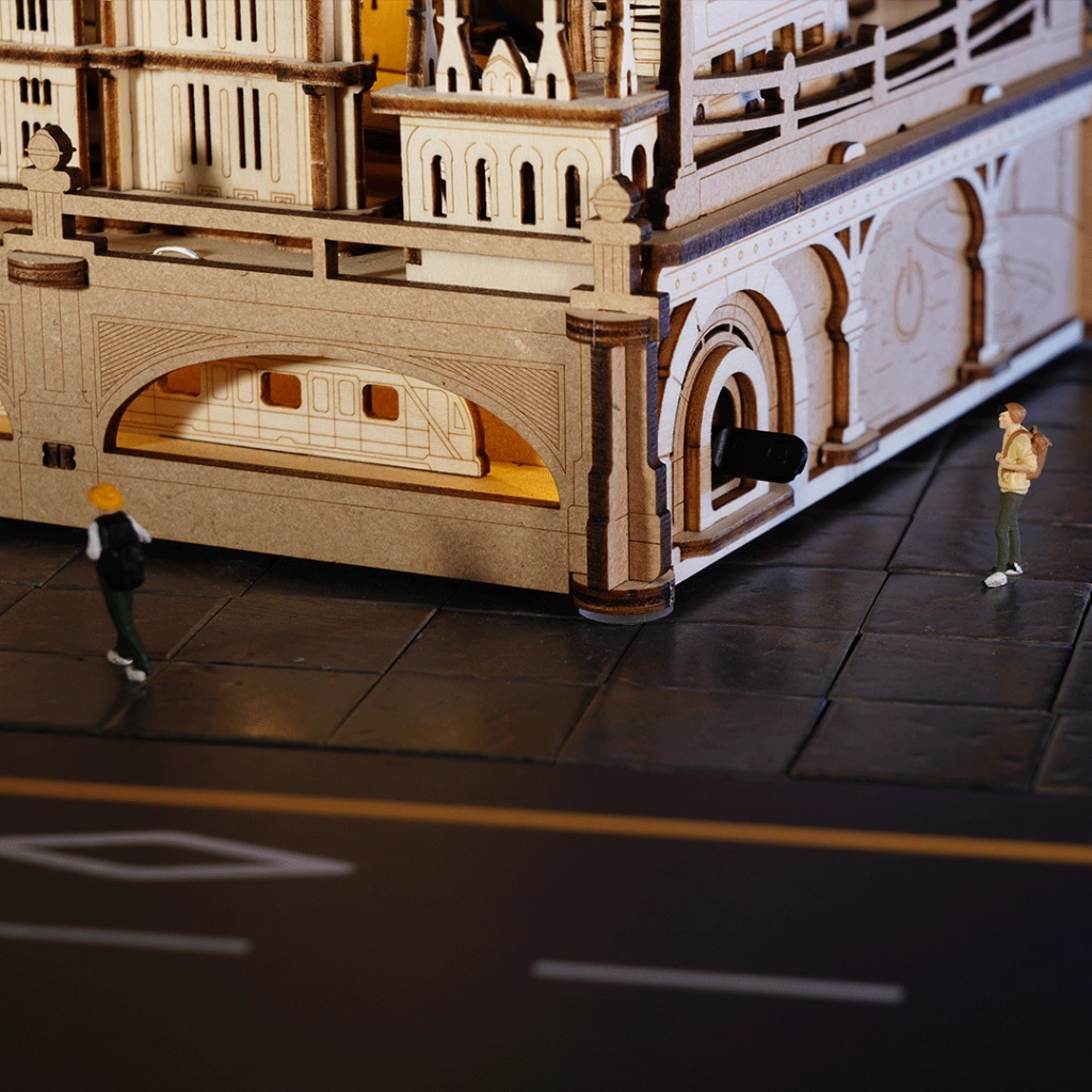 Конструктор Robotime Rokr деревянный 3D Marble Travel Лондон (EGB01) фото5