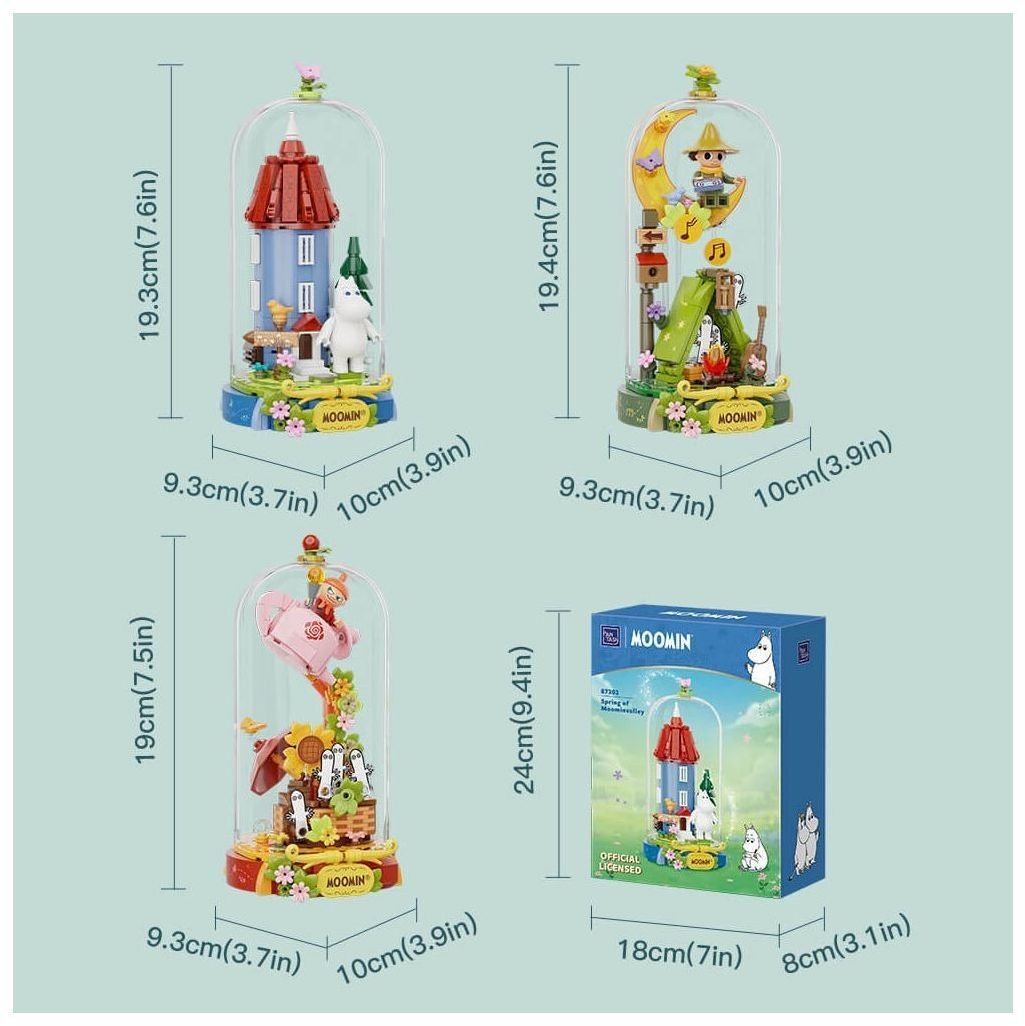 Конструктор Pantasy Moomin - Весна в Мумінваллеї (87202) фото5