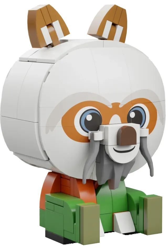 Конструктор Pantasy Kung Fu Panda Серія Сидячий малюк - Шифу (99126) фото3