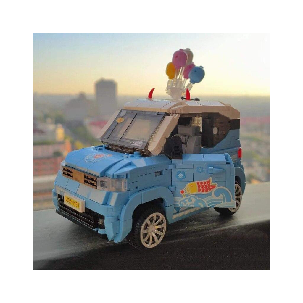 Конструктор LOZ mini Автомобіль MINI блакитний (1131) фото