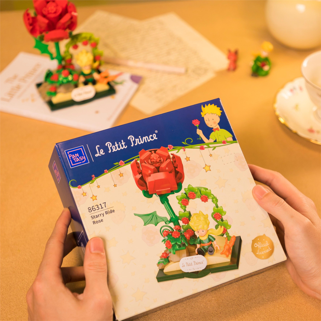 Конструктор Pantasy Le Petit Prince -Звездный путь-Роза (86317) фото3