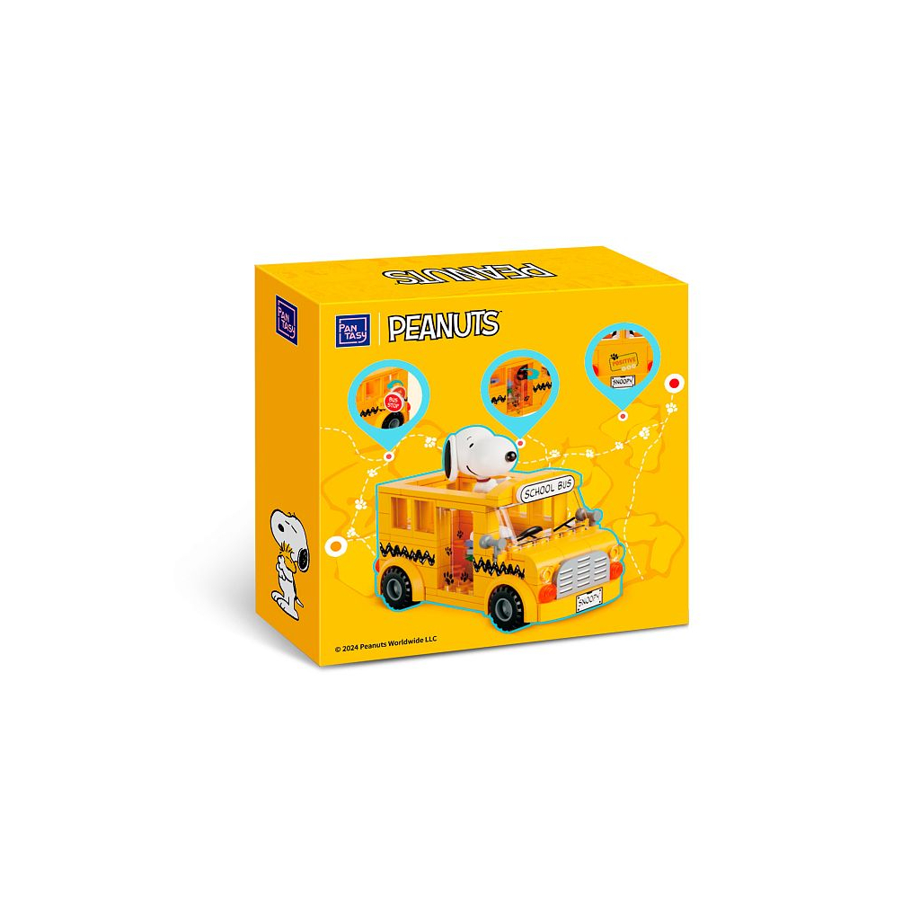 Конструктор Pantasy Snoopy - Школьный автобус (86906) фото7