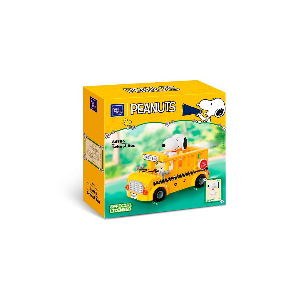 Конструктор Pantasy Snoopy - Школьный автобус (86906) фото8