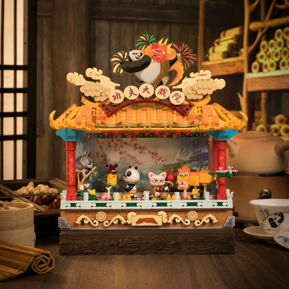 Конструктор Pantasy Kungfu Panda -Кунгфу Театр (86514) фото