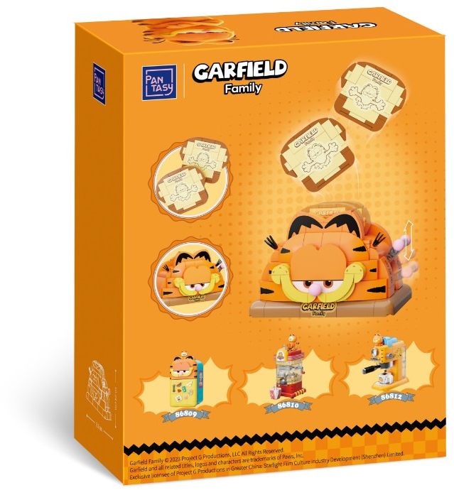 Конструктор Pantasy Garfield -Fantastic Machines - Тостер (86811) фото5