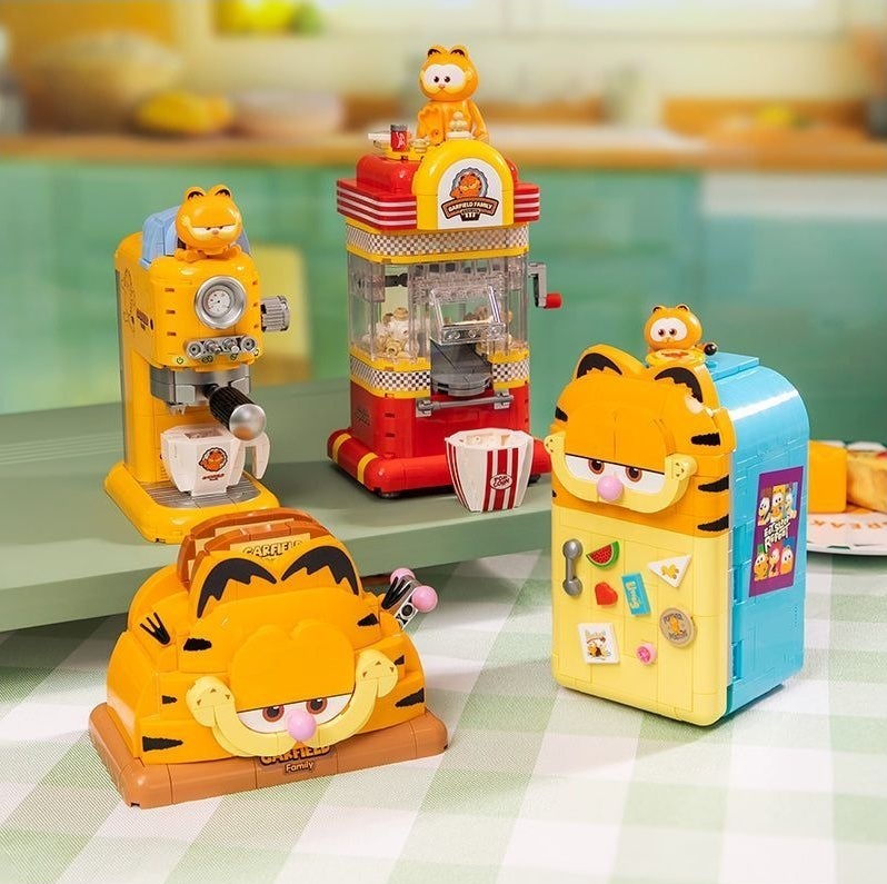 Конструктор Pantasy Garfield -Fantastic Machines - Тостер (86811) фото3
