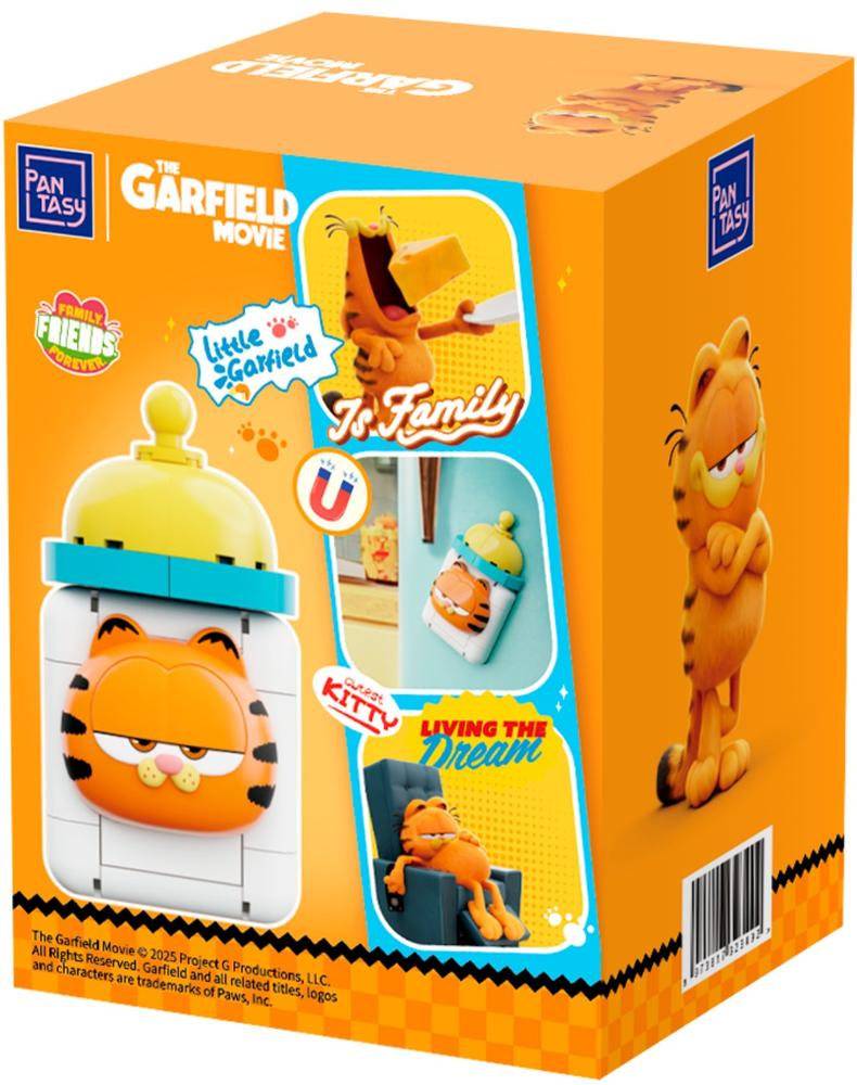 Конструктор Pantasy Garfield Магніт на холодильник Дитяча пляшечка (86818) фото5