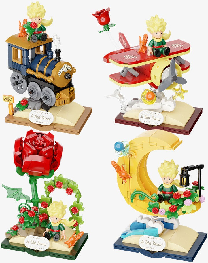 Конструктор Pantasy Le Petit Prince -Звездный самолетик (86315) фото