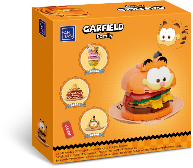 Конструктор Pantasy Garfield -Foodie - Гамбургер (86805) фото
