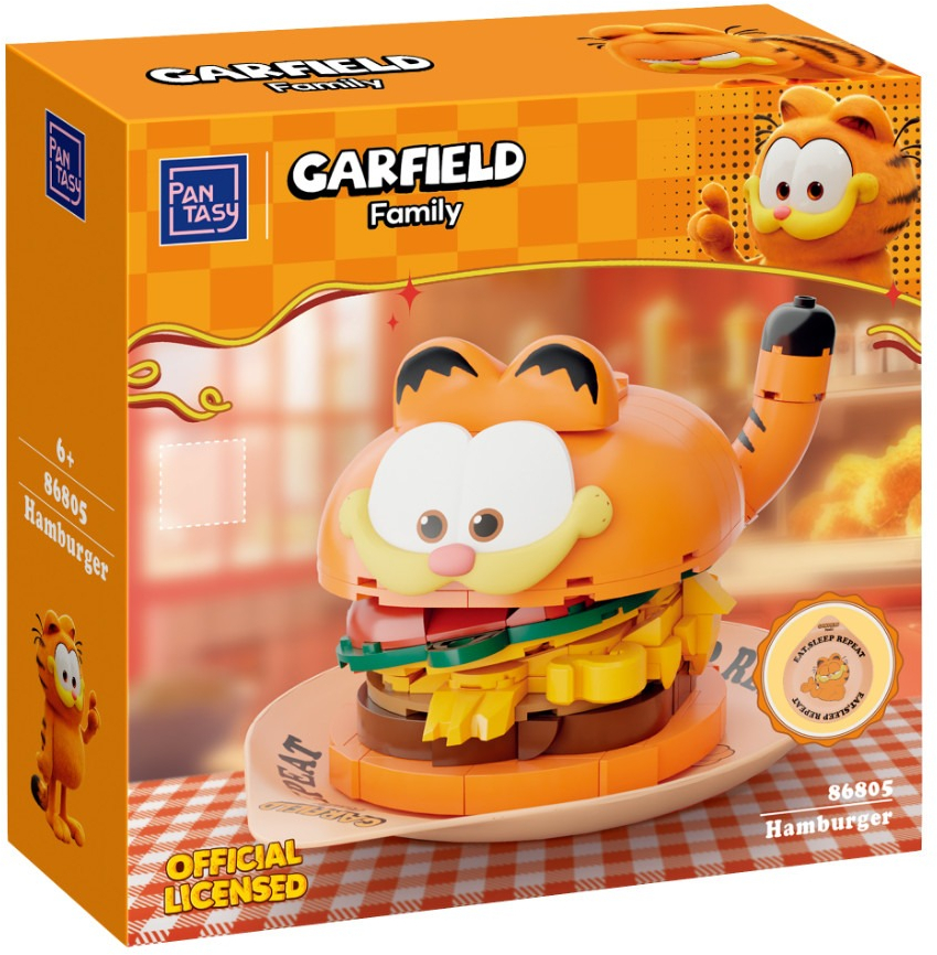 Конструктор Pantasy Garfield -Foodie - Гамбургер (86805) фото