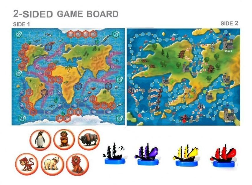 Настільна гра Bombat game ЗООРЕГАТА (4820172800019) фото
