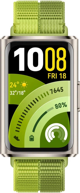 Фітнес-браслет Huawei Band 11 Pro Green (55020GVG) фото