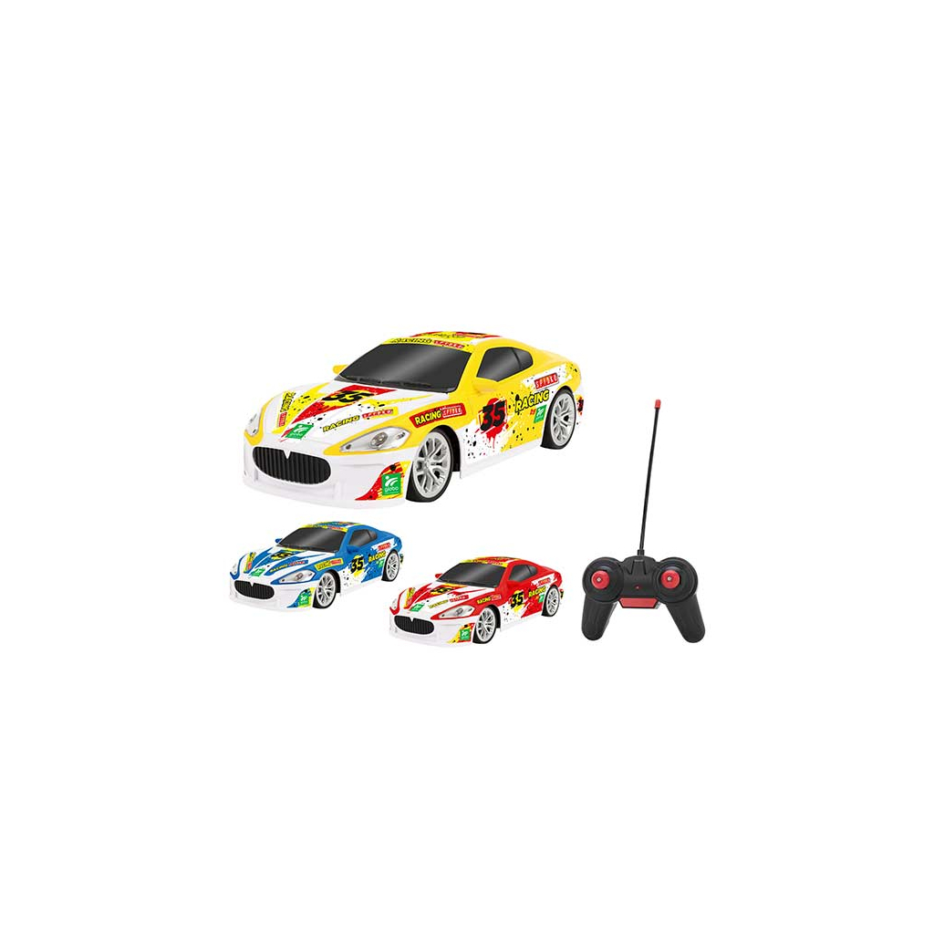 Радіокерована іграшка SPIDKO Sports car зі світлом 116, червоний (40997/3) фото