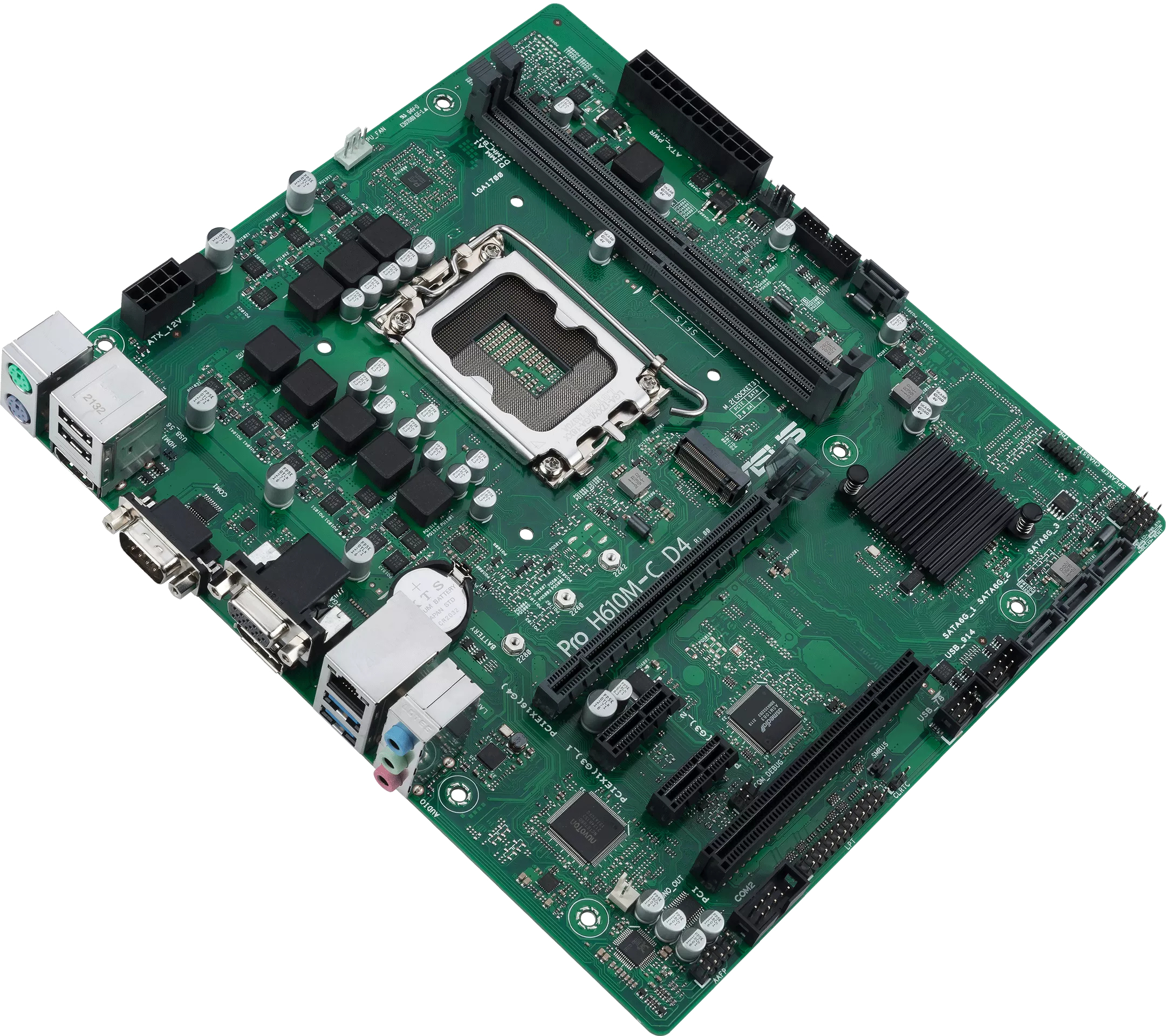 Материнская плата ASUS Pro H610M-C D4-CSM (Pro_H610M-C_D4-CSM) фото5