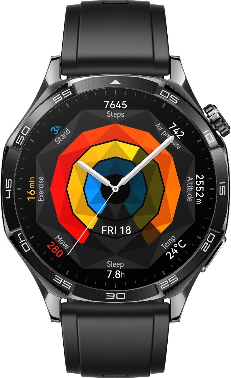 Смарт-годинник Huawei Watch GT 5 46mm Active Black (55020DKM) фото2