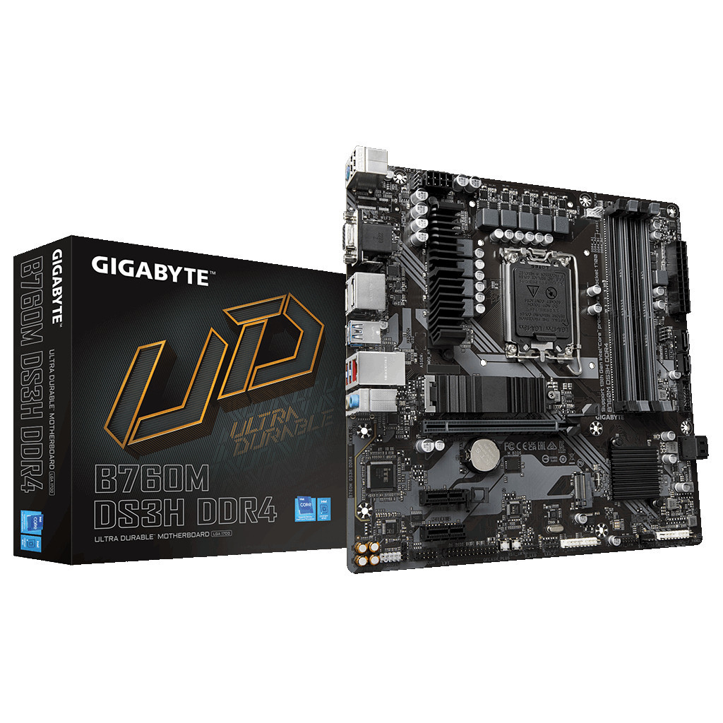 Материнська плата Gigabyte B760M DS3H DDR4 Socket 1700 фото2