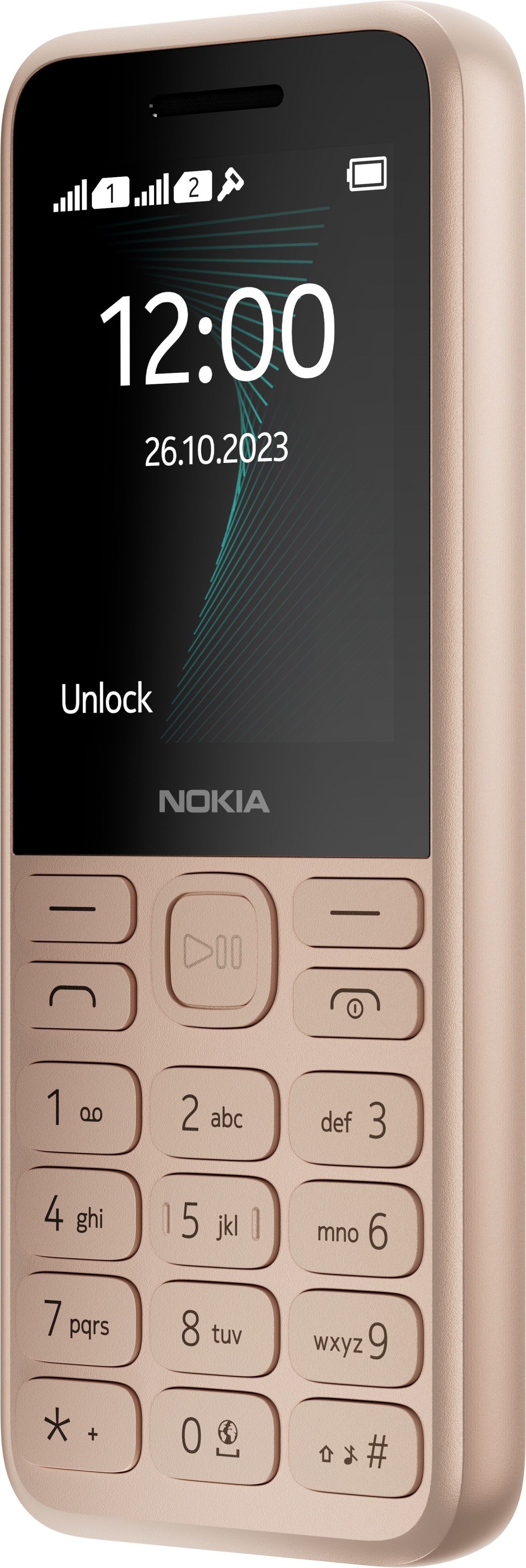 Мобільний телефон Nokia 130 Dual Sim 2023 Light Gold (286844678) фото4