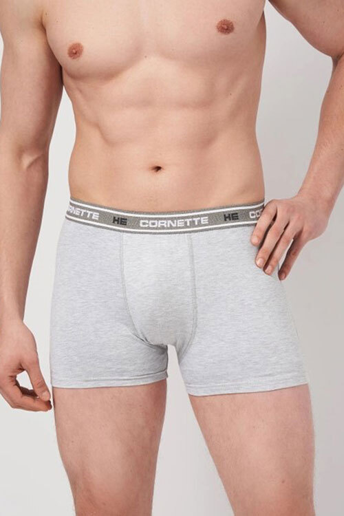 Трусы-бексеры мужские Cornette 503 HE Energy 2XL меланжевые фото2