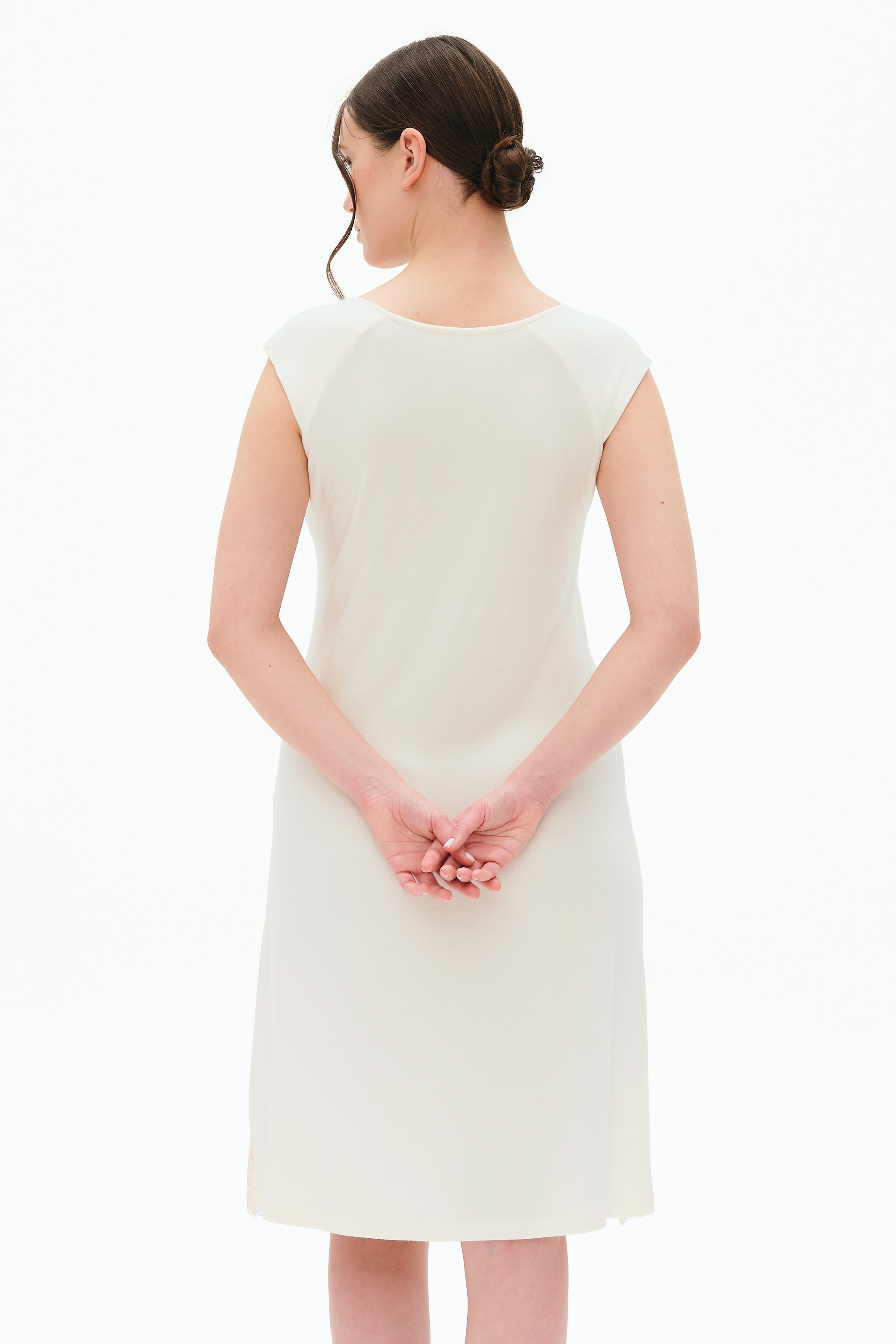 Нічна сорочка жіноча Effetto Powder baby 03314 2XL молочна фото4