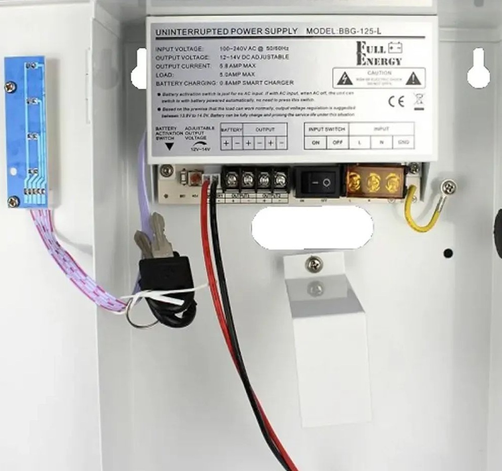 Блок живлення для систем відеоспостереження Full Energy BBG-125-L фото4