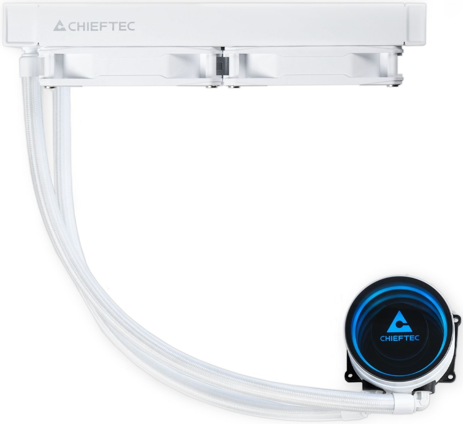 Система рідинного охолодження Chieftec Iceberg 240 ARGB WHITE (CLC-240-RGB-W) фото
