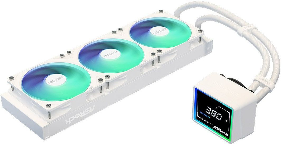 Система рідинного охолодження ASRock Challenger White 360 Digital (Challenger_White_360_Digital) фото4
