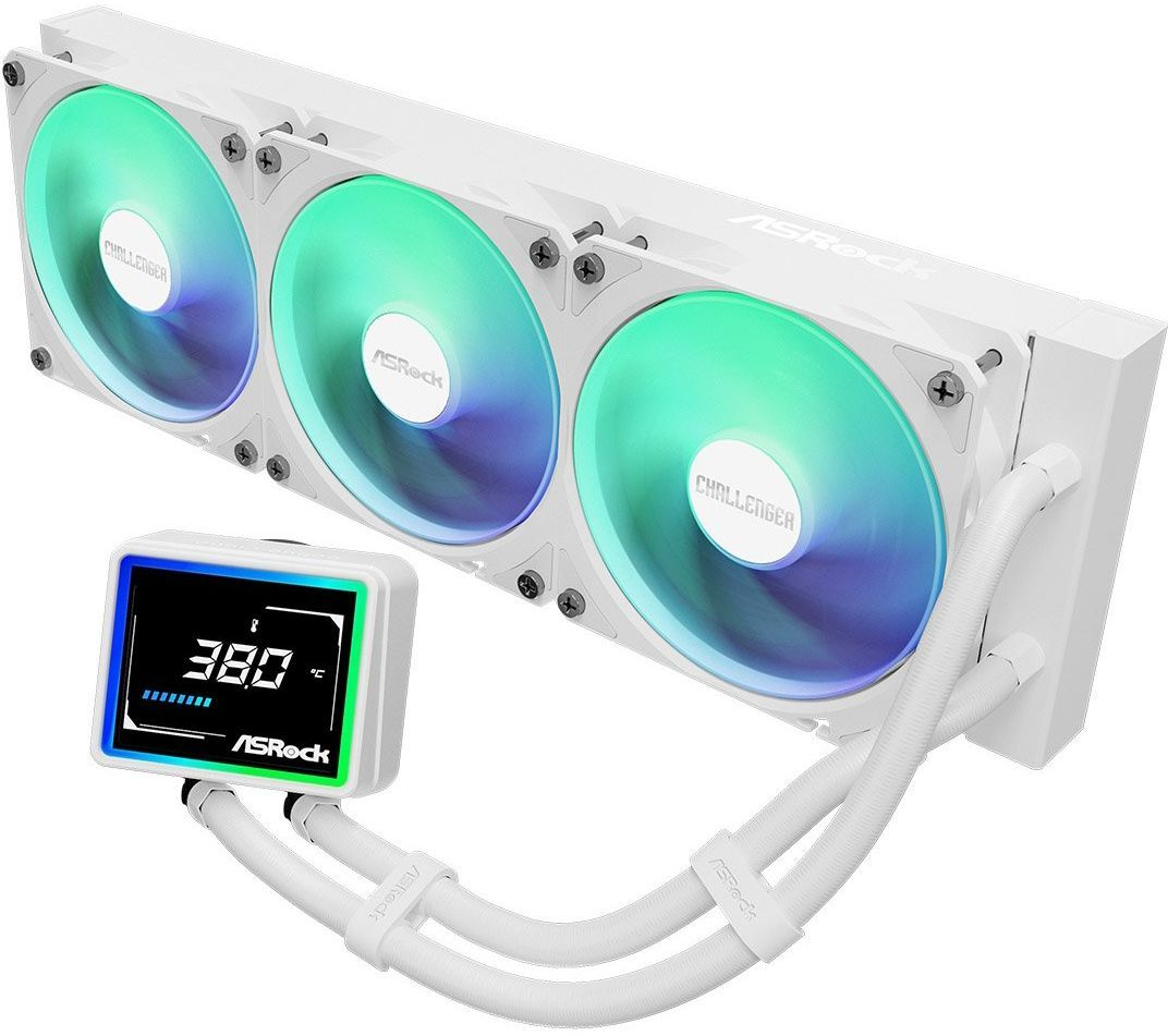 Система рідинного охолодження ASRock Challenger White 360 Digital (Challenger_White_360_Digital) фото2