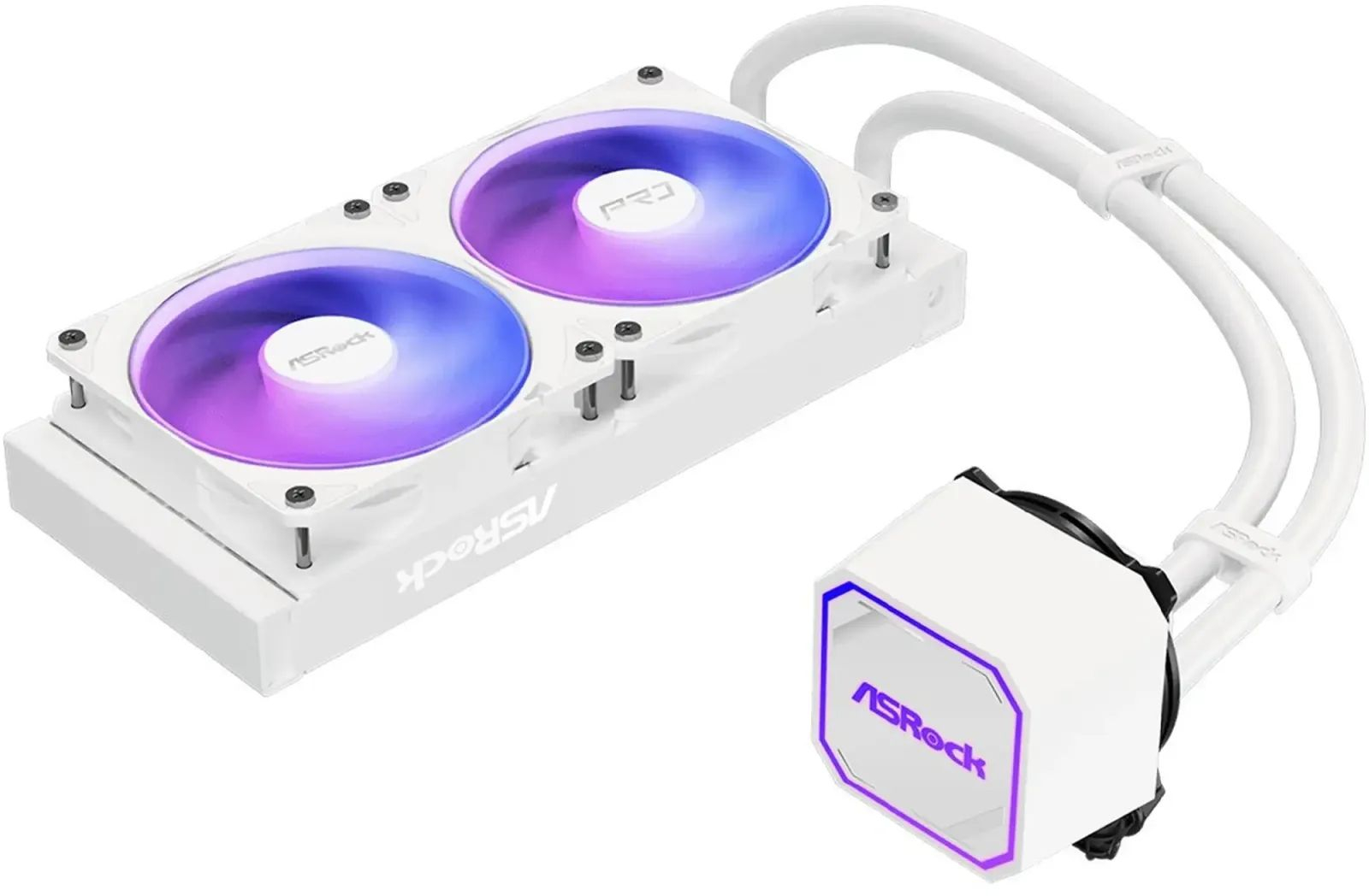 Система рідинного охолодження ASRock Pro White 240 ARGB (Pro White_240_ARGB) фото2